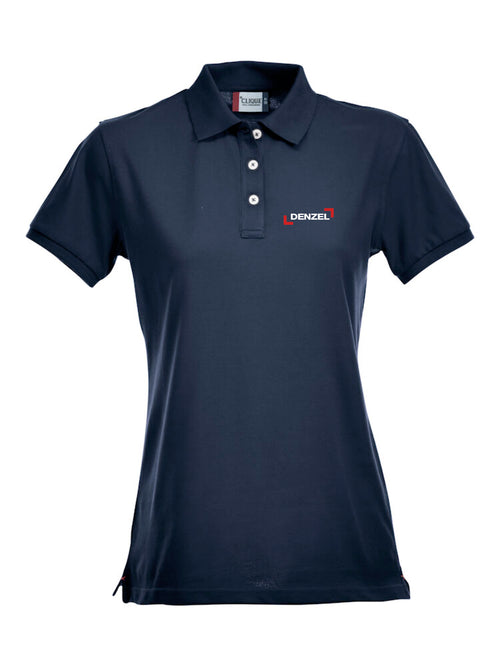 Clique Damen Stetch Premium Polo, dark navy 028241