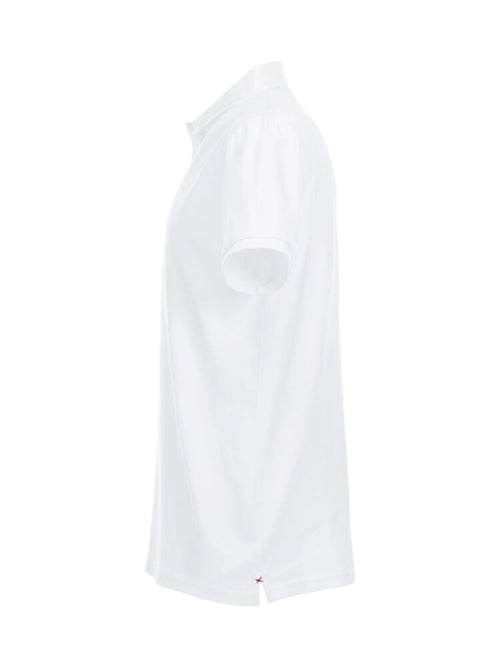 Clique Herren Stetch Premium Polo, weiss 028240